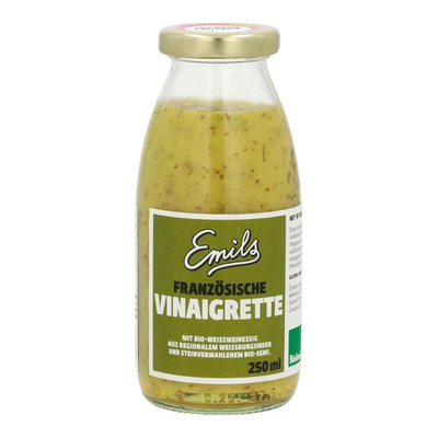 Produktfoto zu Emils Französische Vinaigrette 250ml