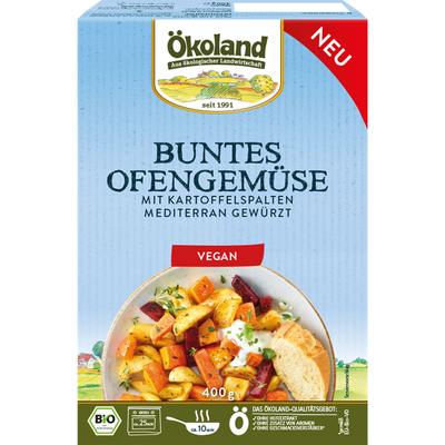 Produktfoto zu Buntes Ofengemüse 400g TK