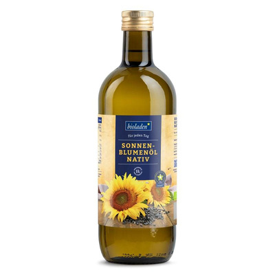 Produktfoto zu b*Sonnenblumenöl nativ 1l