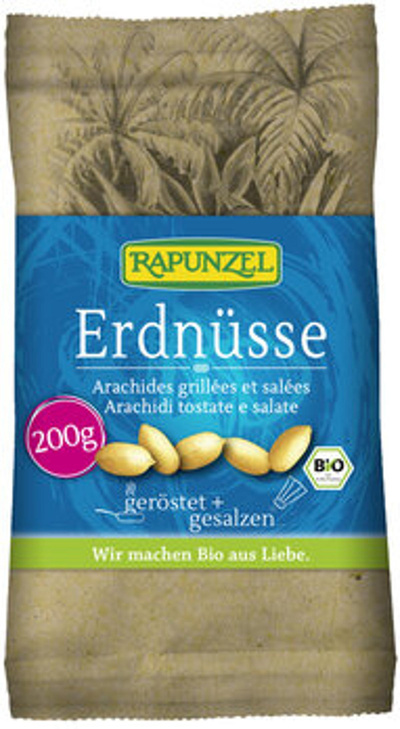 Produktfoto zu Erdnüsse geröst., gesalz. 200g