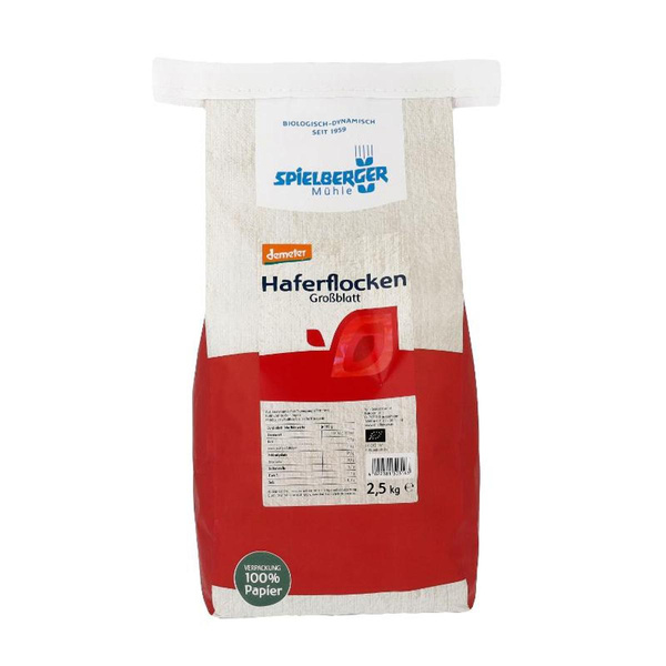 Produktfoto zu Haferflocken Großblatt 2,5kg