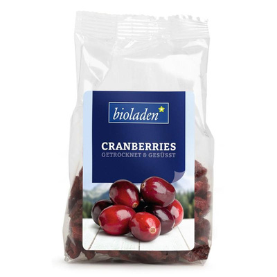 Produktfoto zu b*Cranberries gesüßt 100g