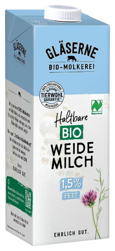 Produktfoto zu H-Milch 1,5%, 1l