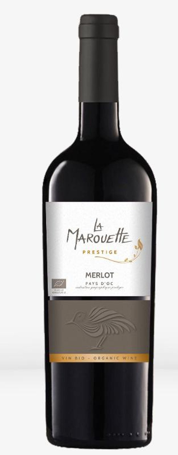 Produktfoto zu La Marouette Prestige Merlot, trocken 0,75l