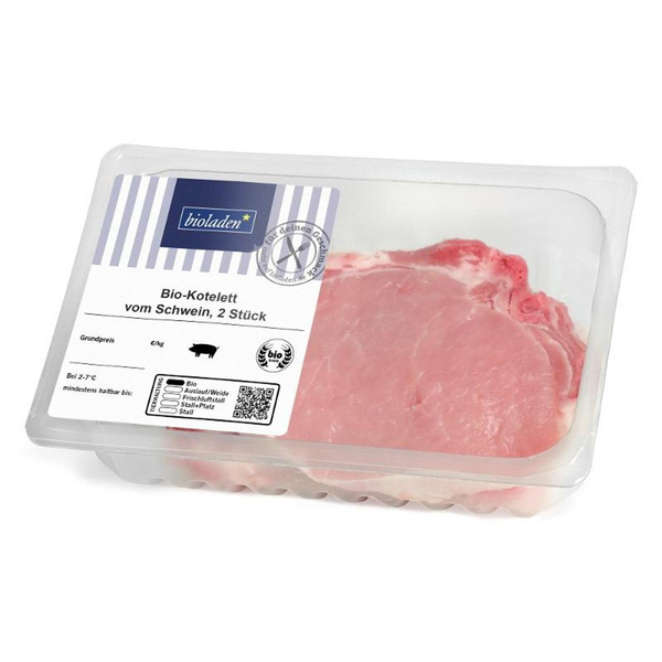 Produktfoto zu Kotelett vom Schwein 2St FRISCH
