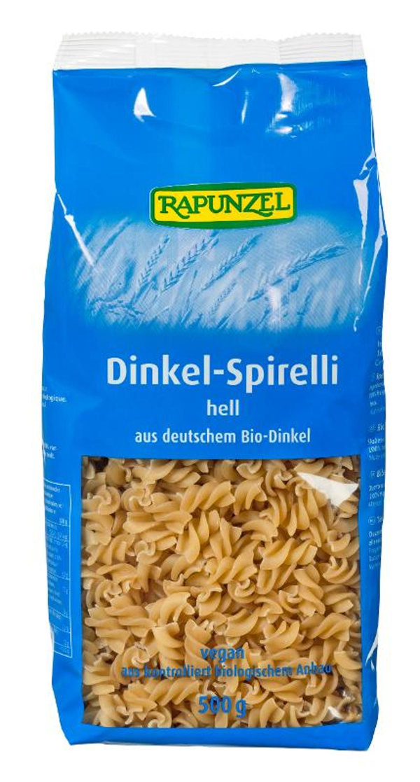 Produktfoto zu Dinkel-Spirelli hell aus Deutschland