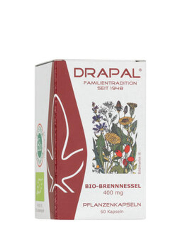 Produktfoto zu Brennnessel Kapseln 400mg 60 Kapseln