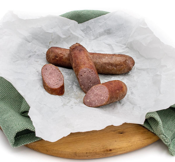 Produktfoto zu Bratwurst Lamm grob 2er, TIEFKÜHL