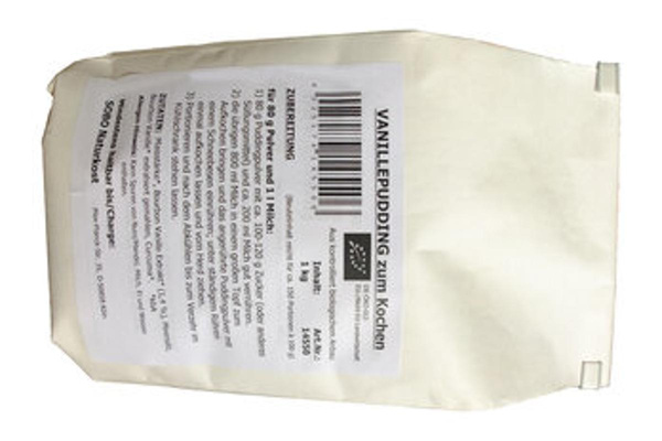 Produktfoto zu Vanille Pudding 1kg