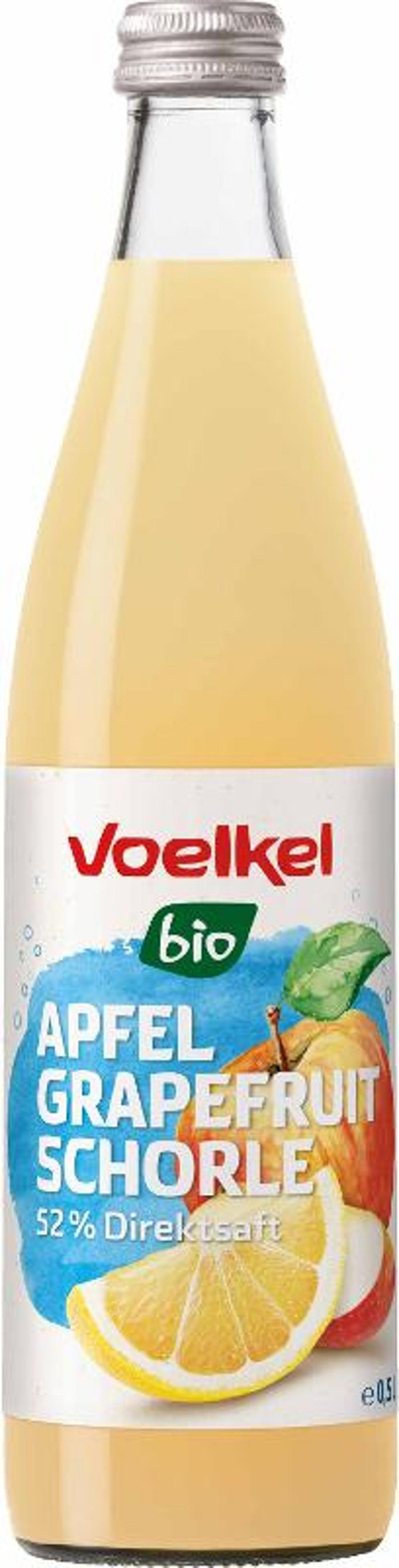 Produktfoto zu 10x0,5 Apfel Grapefruit Schorle