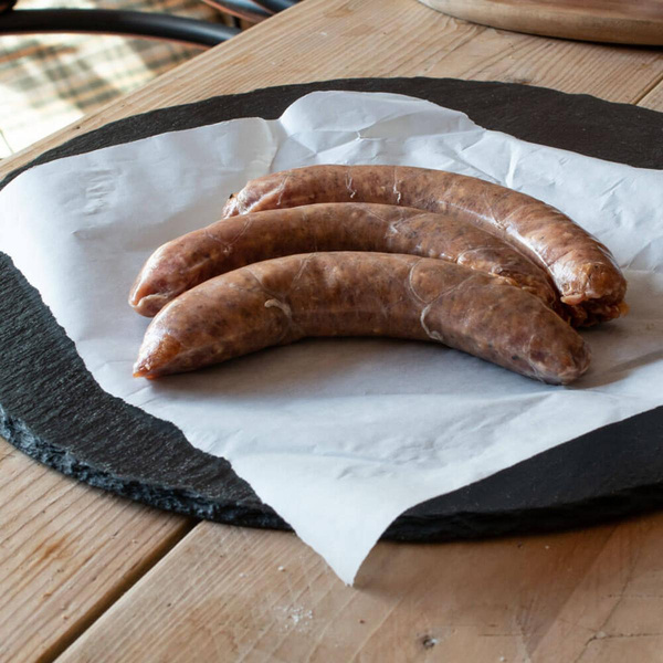 Produktfoto zu Bratwurst Paprika Rind 3er. ca.320g Tiefkühl