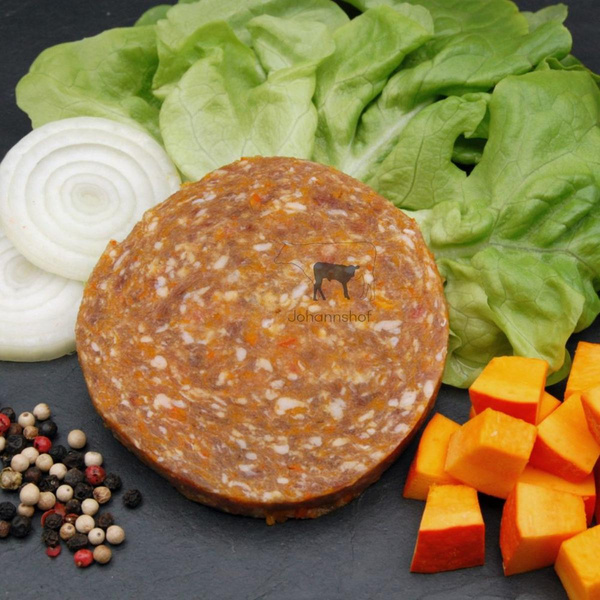 Produktfoto zu Patties (Burger) mit Kürbis 2er ca. 240g Tiefkühl