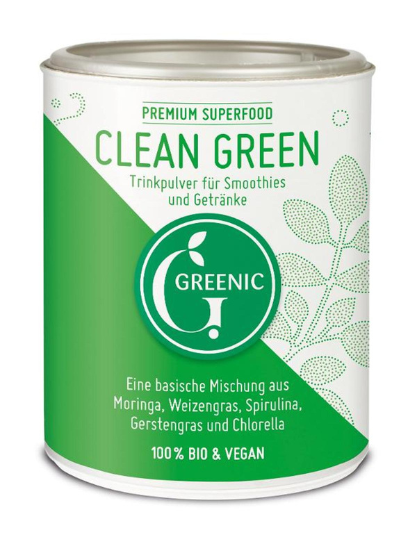 Produktfoto zu Clean Green Trinkpulver 100g