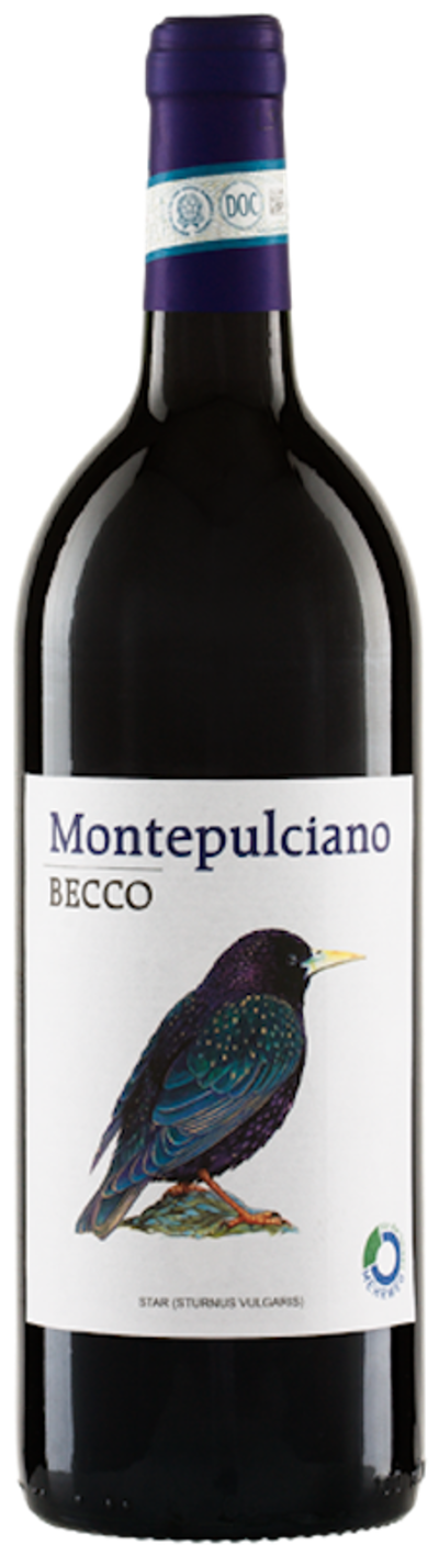 Produktfoto zu Becco Montepulciano rot 1l