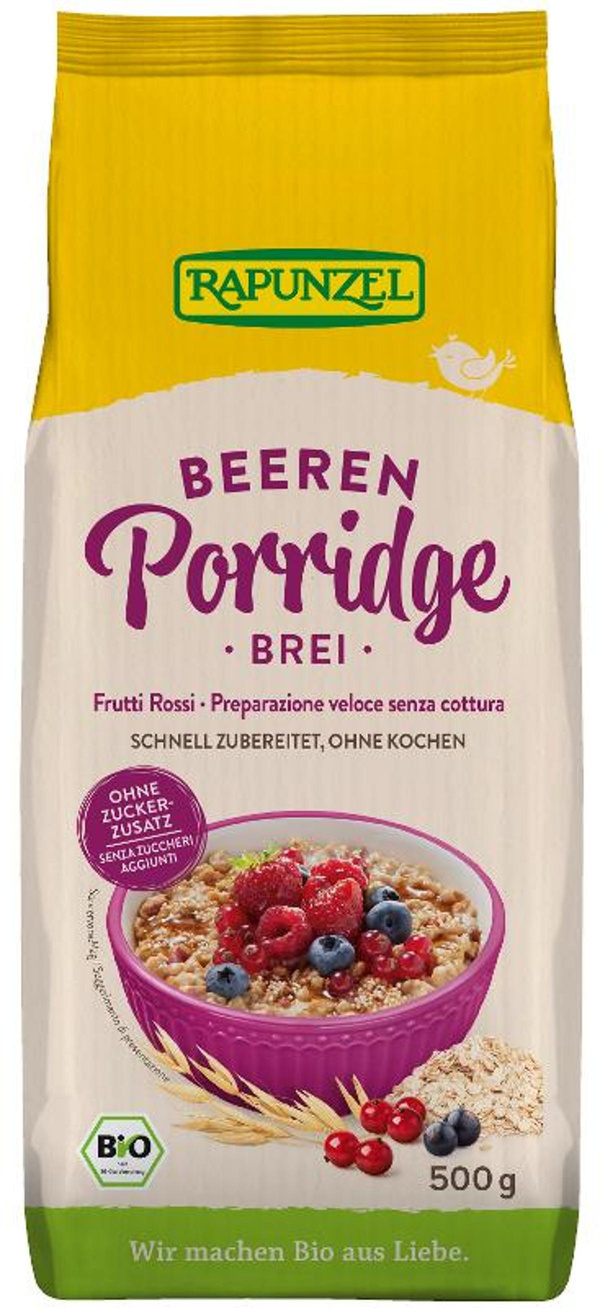 Produktfoto zu Porridge _ Brei Beeren