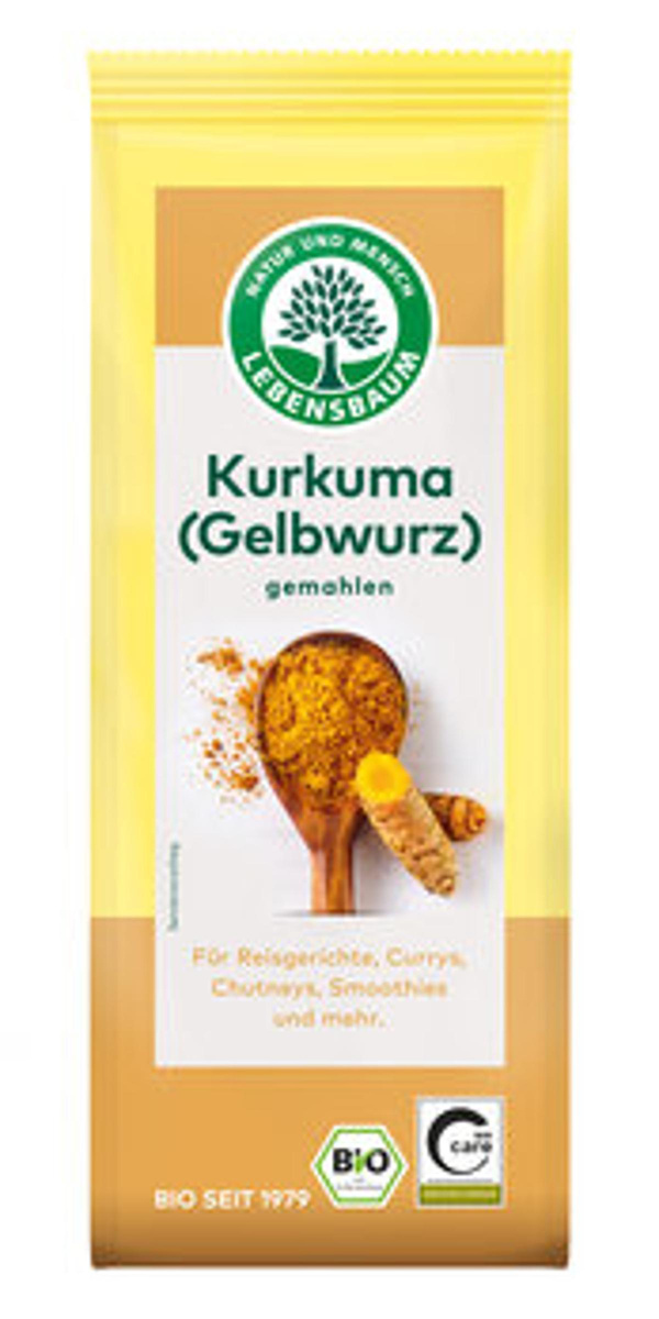 Produktfoto zu Kurkuma, gemahlen 50g Tüte