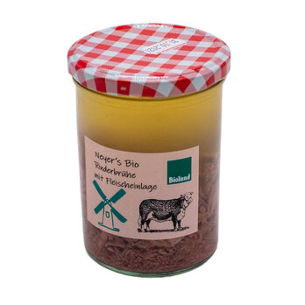 Produktfoto zu Rinderbrühe mit Fleischeinlage 420ml