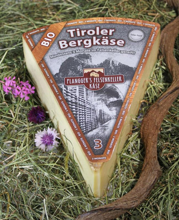 Produktfoto zu Plangger Tiroler Bergkäse 3 Mo