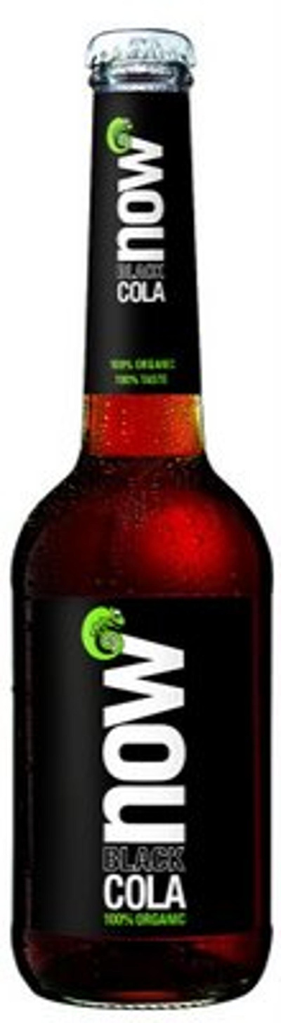 Produktfoto zu now - Black Cola Flasche 0,33l