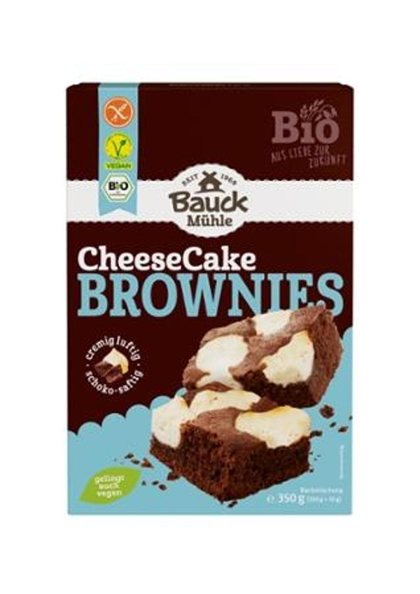Produktfoto zu Cheesecake Brownies gf 350g