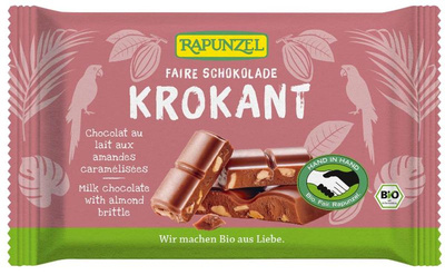Produktfoto zu Schokolade mit Mandelkrokant