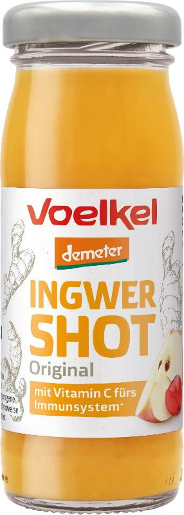 Produktfoto zu Shot Ingwer & Kurkuma 95ml